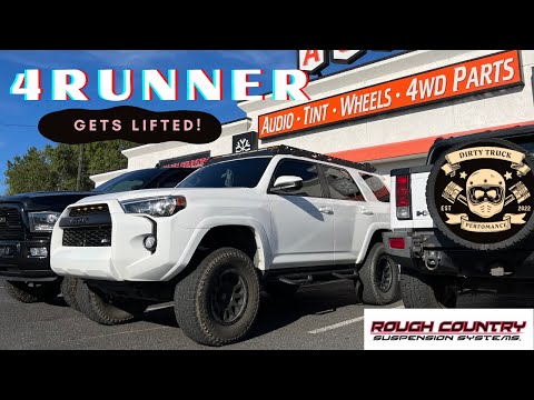 5th Gen 4Runner Rough Country Lift Kit Install
