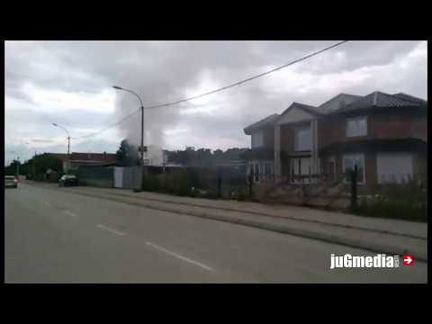 Radničko naselje u dimu