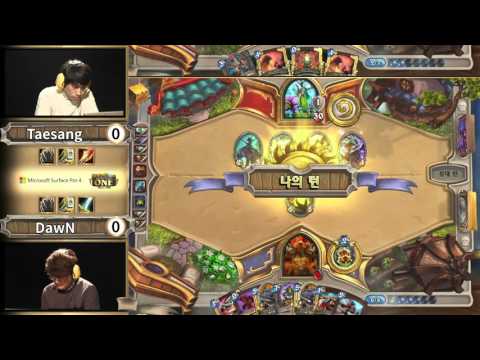 [서피스배H1시즌2 8강2주차] 3매치 Taesang 윤태상 vs DawN 장현재 20160328 Free