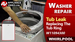 Washer leaking water - Tub Ring issues - Diagnostic & Repair by Factory Technician