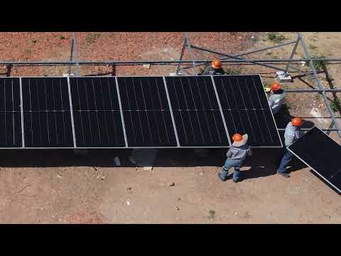 Hacia un futuro brillante con la Minigranja Solar que construimos en el Zulia, Norte de Santander.