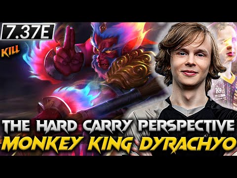 🔥7.37E - Crazy Dyrachyo Monkey King Hard Carry - DOTA 2 (Full Gameplay with no commentary) #dyrachyo