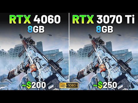 RTX 4060 vs RTX 3070 Ti in 2026 | Test in 15 Games | 1080p