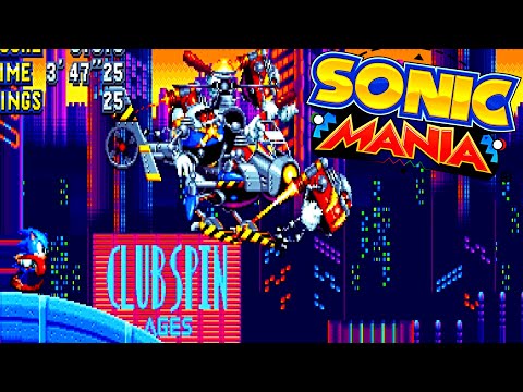 Sonic Mania 💙 Studiopolis Zone 💙 Full Walkthrough No Commentary Nintendo Switch #3