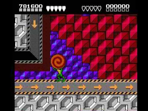 Battletoads (NES) Clinger Winger (Stage 11)