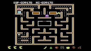 C64 Commodor 64 MS PAC MAN Vintage Gaming 1984