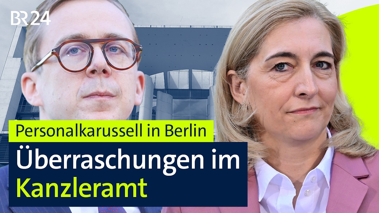 Personalkarussell in Berlin: Überraschungen im Kanzleramt | BR24