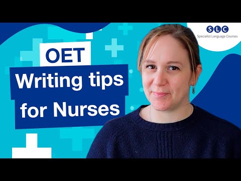 OET Writing Sample for NURSES