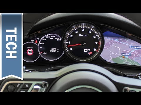 Digitaler Tacho im Porsche Cayenne 2018: Kombiinstrument mit 2 HD Displays im Detail