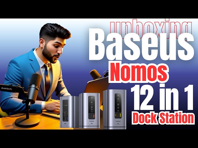 Vídeo relacionado con Baseus Nomos Air 12 en 1 Docking Station 2 Monitores para Windows