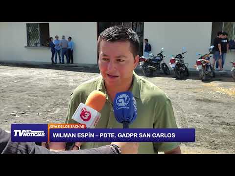 Obras en San Carlos en la Joya de los Sachas
