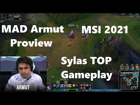 MSI 2021 Proview MAD Armut Sylas Gameplay POV Top - MAD vs C9