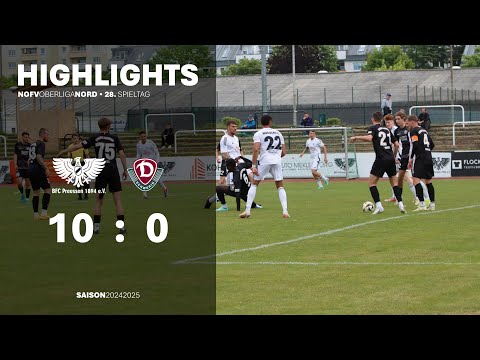 28. Spieltag BFC Preussen - SG Dynamo Schwerin I HIGHLIGHTS I NOFV Oberliga Nord