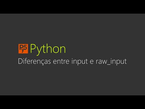 Python Diferencas Entre Input E Raw_input E Mudancas No Python 3