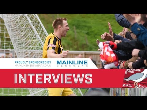 Interviews - Scarborough Athletic v Workington - 27/4/2019