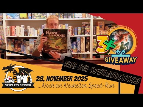 New at spieletastic.de - November 28, 2025