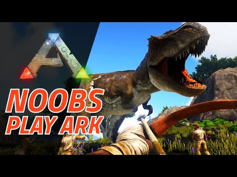 NOOBS PLAY ARK SURVIVAL EVOLVED // ISLAND MAP // LIVESTREAM