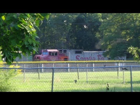 UP Unit and Warbonnet DPU on BNSF Cargill Feed Train