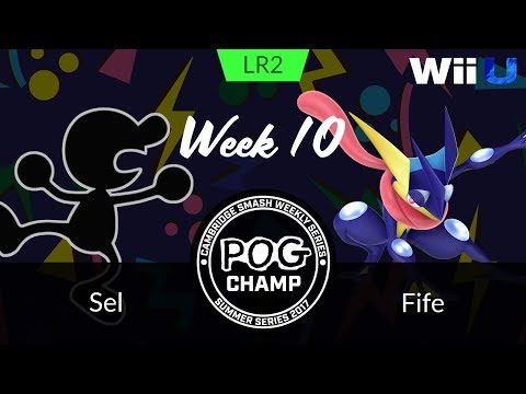 Pog Champ Summer Week 10 - Losers Round 2 - Sel (Game & Watch) vs. Fife (Greninja)