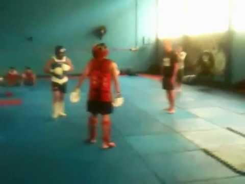 Antonio vs. Sanchez PE 138 Muay Thai final exam