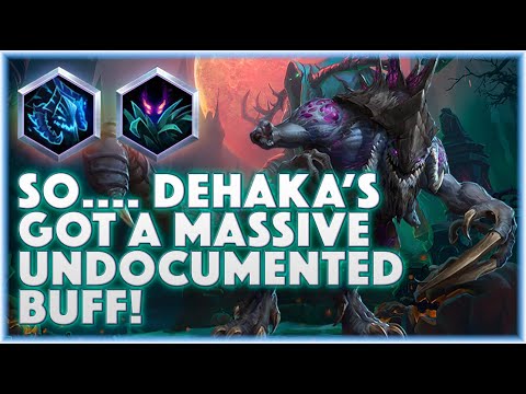 Dehaka Adaptation - DEHAKA GOT A MASSIVE UNDOCUMENTED BUFF! - Grandmaster Storm League