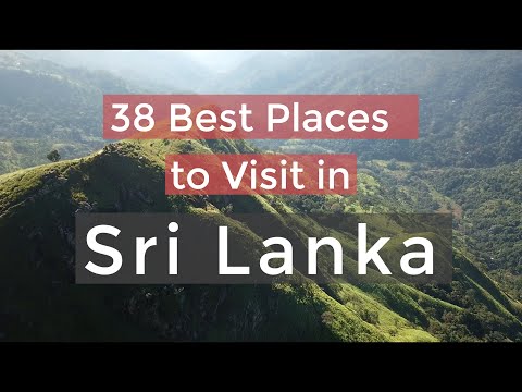 38 Best Places to visit in Sri Lanka | TOP 38 Places in Sri Lanka for Solo Travel