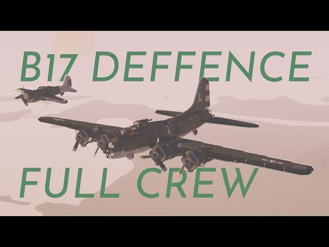 Full Crew Bomber plane Defence / Stormworks Multiplayer