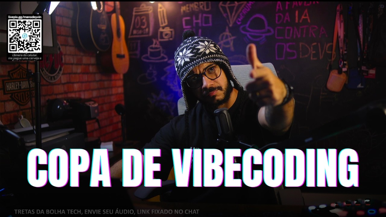 🚨🚨 COPA DO VIBE CODING, RUMO AOS 350K - !livepix