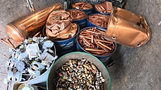 PAYDAY! Selling almost £8000 of COPPER and BRASS.