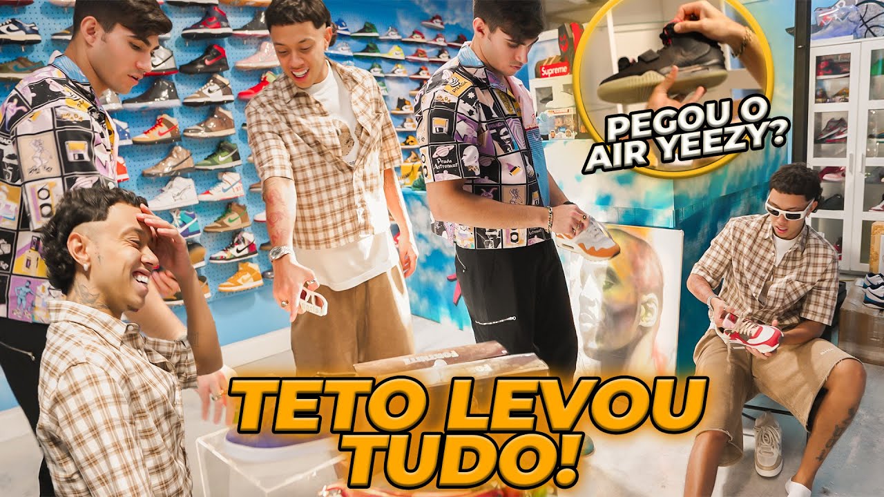 TETO LEVOU TUDO NA LEGENDS MIAMI! RECEBEU O TÊNIS DOS SONHOS!