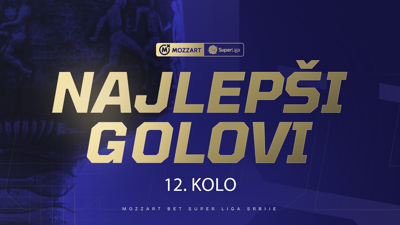 Najlepši golovi 12. kola Super lige Srbije