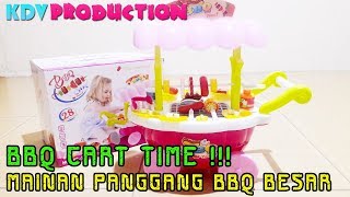 Download lagu MAIN MASAK MASAKAN PANGGANG BARBEQUE - PLAY BBQ GRILL KITCHEN PLAYSET TOYS -   MAINAN ANAK PEREMPUAN mp3