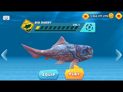 Hungry Shark Evolution - Abysshark Unlocked New Update - All 22 Sharks Big Daddy Megalodon Leo Alan