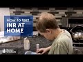 Cardiac Antithrombosis Management Program How To Test INR At Home Boston Children S Hospital