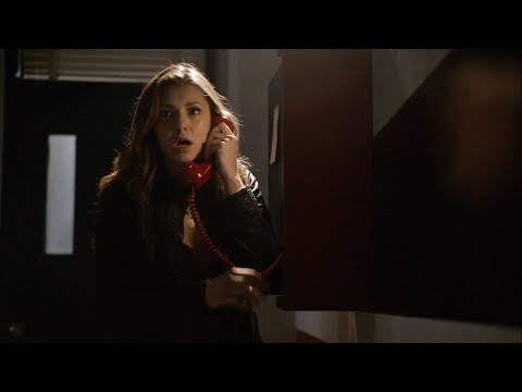 TVD 6x11 - Elena calls Damon for help, Kai has her at the high school | Delena Scenes HD