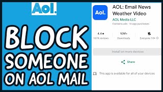 How to Block Someone on AOL Mail Account? Restrict Someone on AOL Mail Account on PC 2024