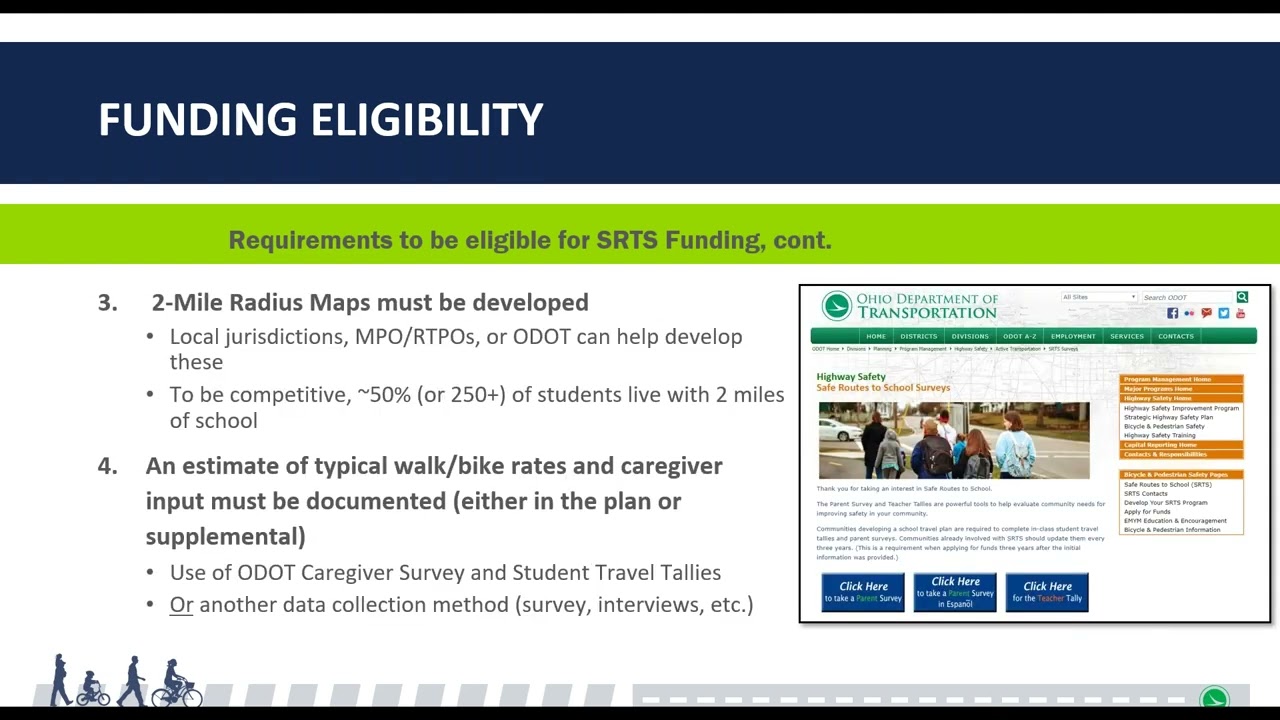 2023 Safe Routes to School Application Overview