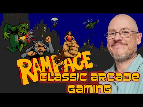 Rampage The Classic Arcade Game Informational Demo MAME: Rampage (Original Arcade game)