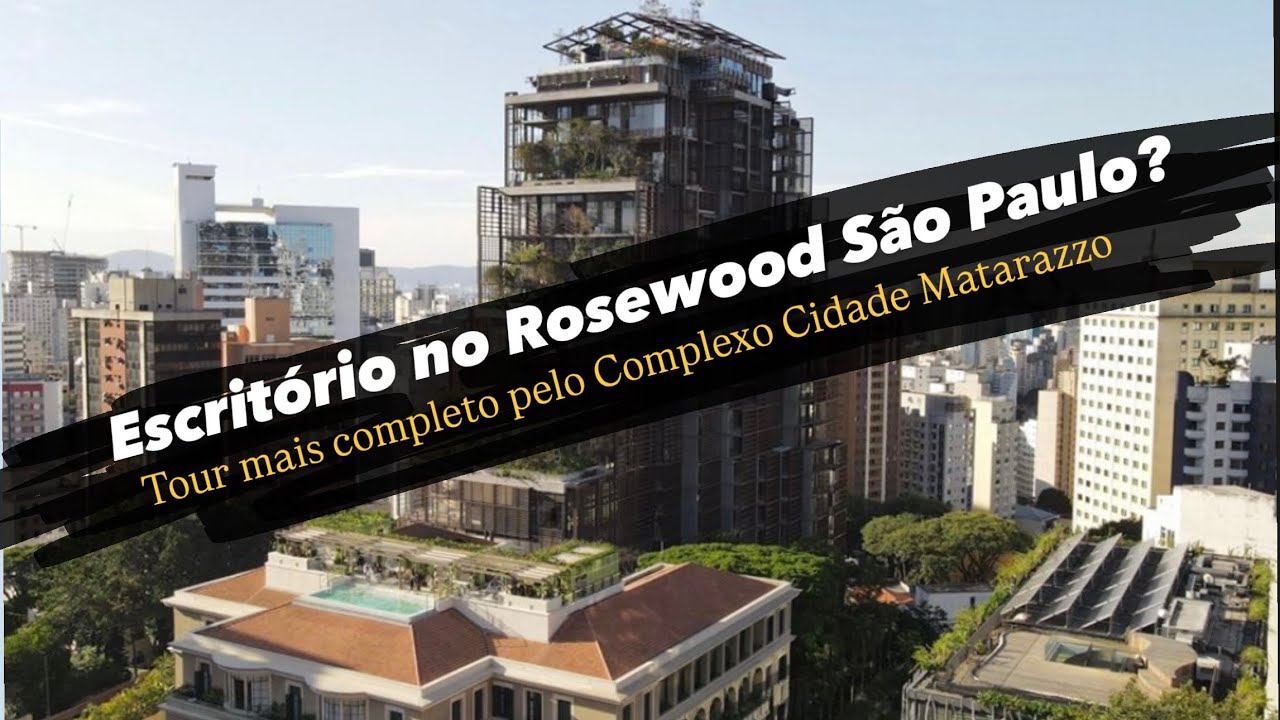 Tour mais completo da internet pelo Rosewood Cidade Matarazzo.