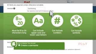 How to Register Your Account: 2. Enter Your Account Information