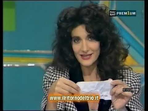 Il Trio - Telegiornale collegamento col ministro del tesoro Goria - Fantastico 7