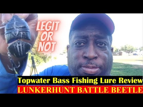 Bass Fishing Lure Review | Lunkerhunt Battle Beetle