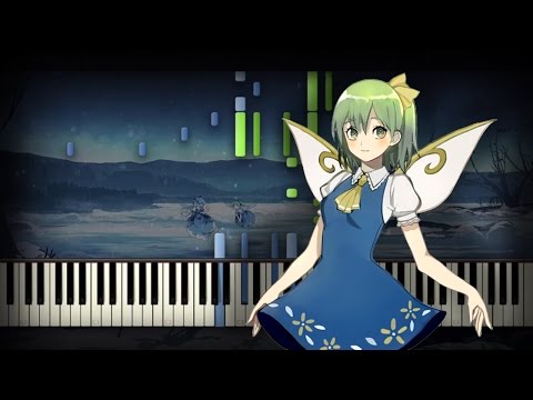 [Piano Solo] Touhou 6 - Lunate Elf | Synthesia Tutorial | Arrangement