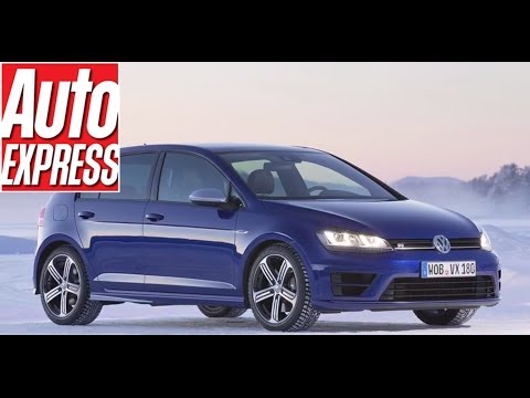 Volkswagen Golf R hot hatch vs the big freeze