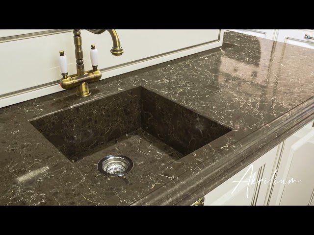 Кварцевый агломерат VicoStone BQ 8560 DARK EMPERADOR