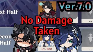 【原神】Ver.7.0 リオセスリ＆夜蘭の両単騎で螺旋12層 星9クリア/ Ver.7.0 Spiral Abyss Floor 12 Wriothesley ＆ Yelan ☆9 Stars