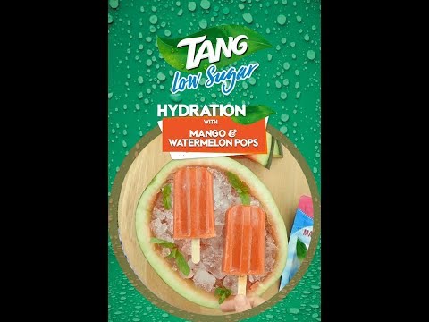 Tang Mango & Watermelon Ice Pops
