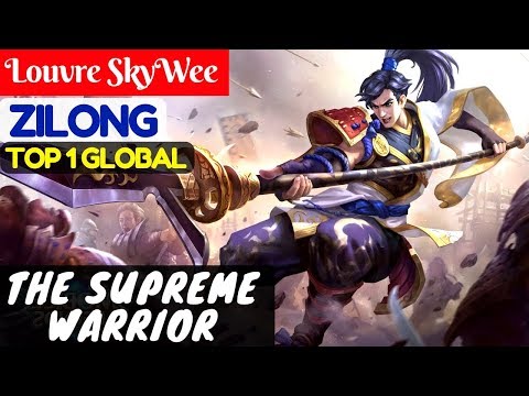 The Supreme Warrior [Top 1 Global Zilong] | Louvre SkyWee Zilong Gameplay #13 Mobile Legends
