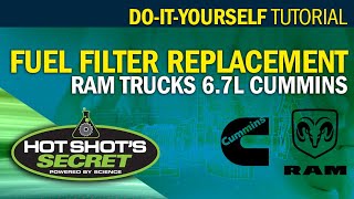 How to Change Fuel Filters on a Ram 2500 6.7L Cummins