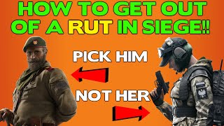 How to Get Out of a Rut in Siege || Tips